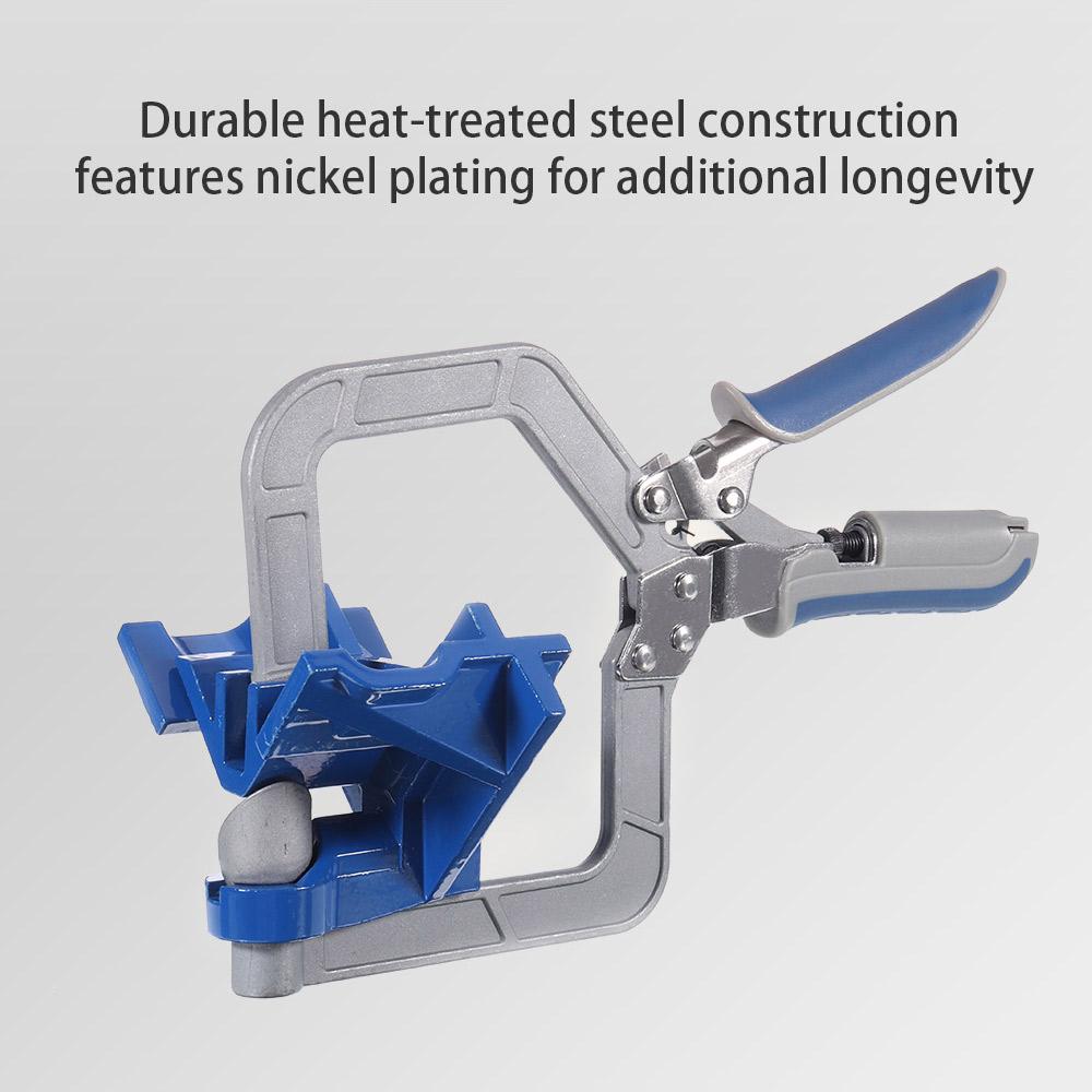 90 Degree Auto-adjustable Corner Clamp Face Frame Clamp Woodworking Clamp Quick Right Angle Clamp