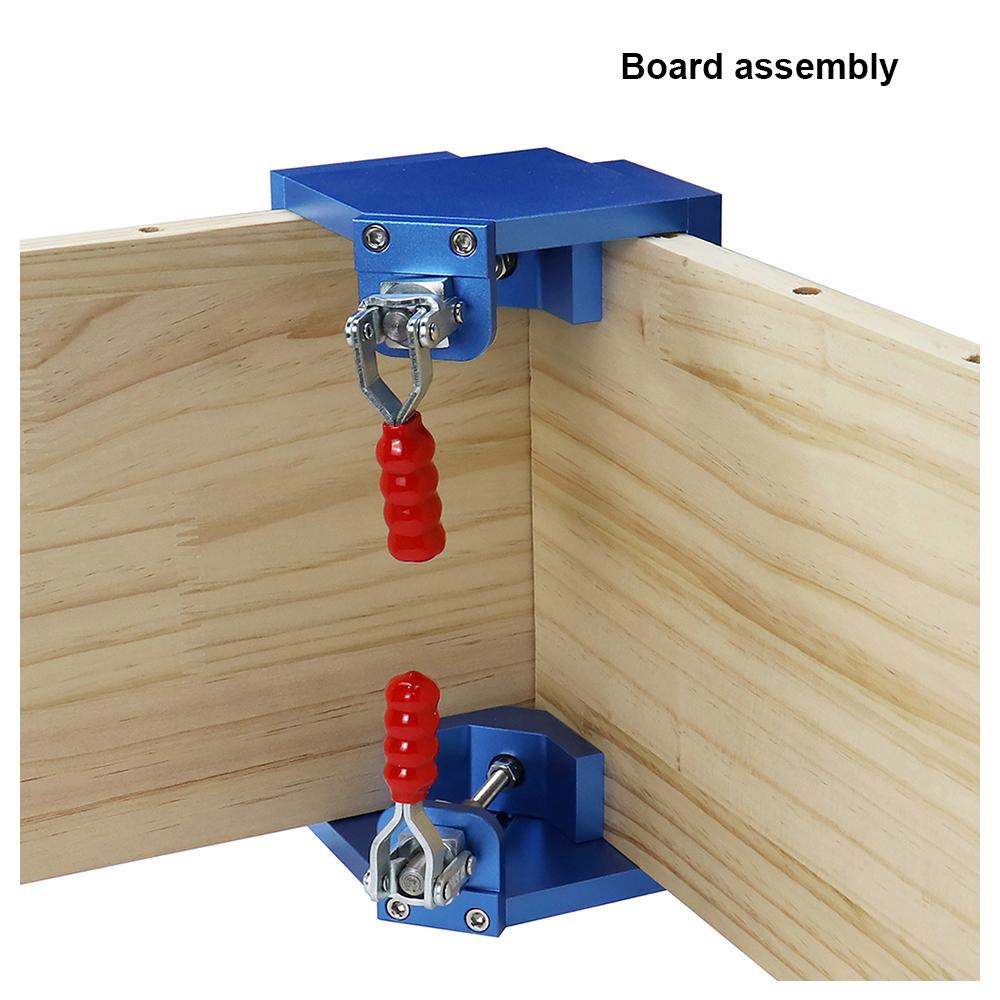 90 Degree Fixture Right Angle Clamp Corner Positioning Squares Woodworking Wood Assembly Toggle Splicing