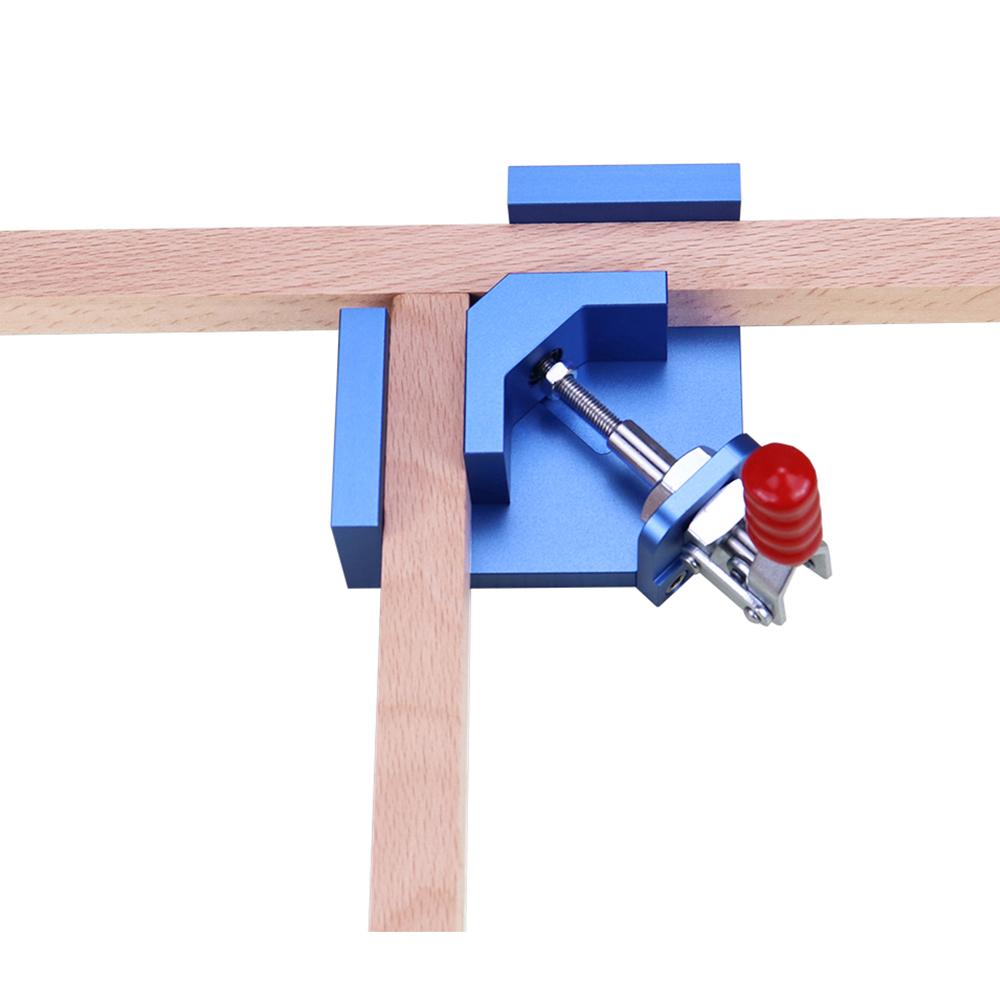 90 Degree Fixture Right Angle Clamp Corner Positioning Squares Woodworking Wood Assembly Toggle Splicing