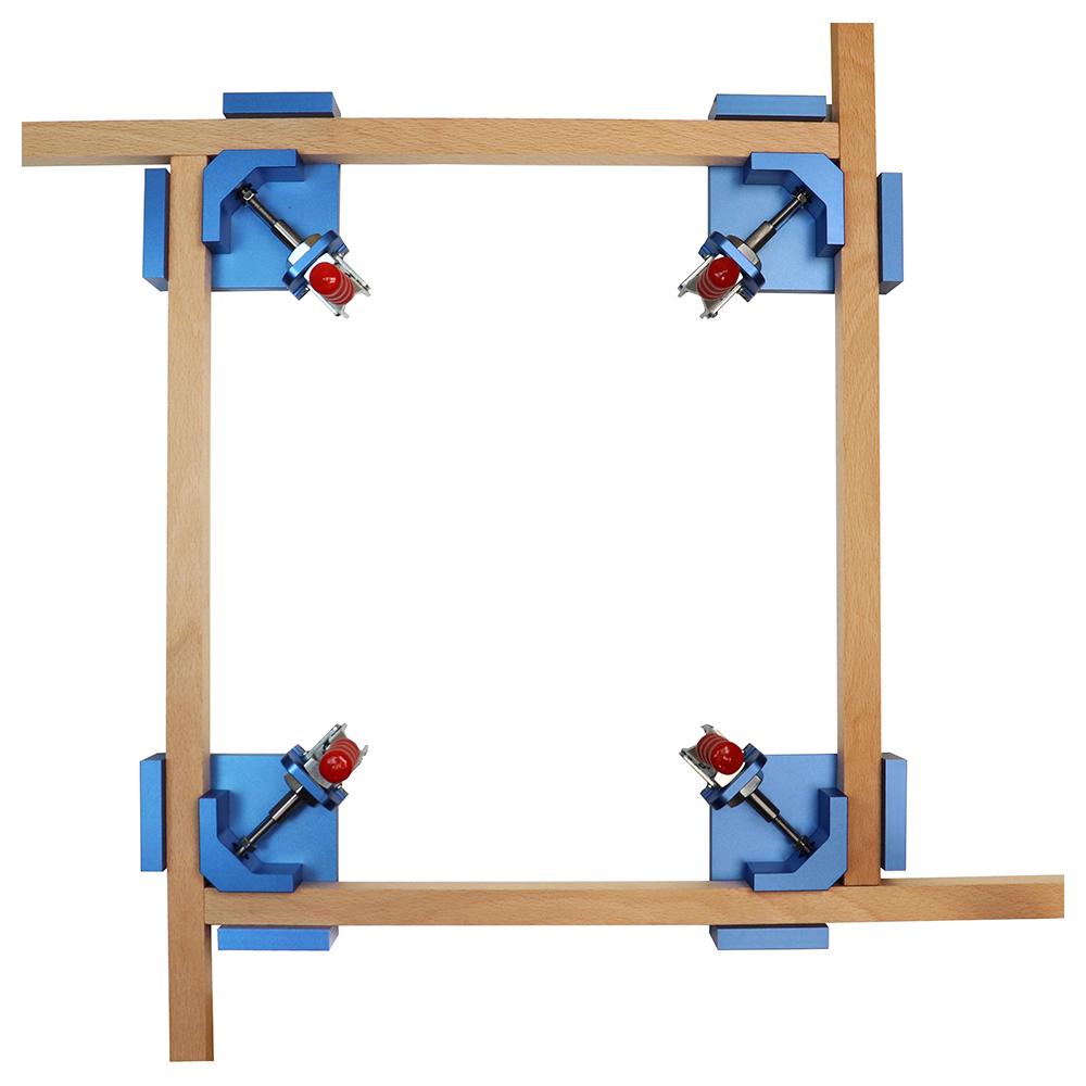 90 Degree Fixture Right Angle Clamp Corner Positioning Squares Woodworking Wood Assembly Toggle Splicing