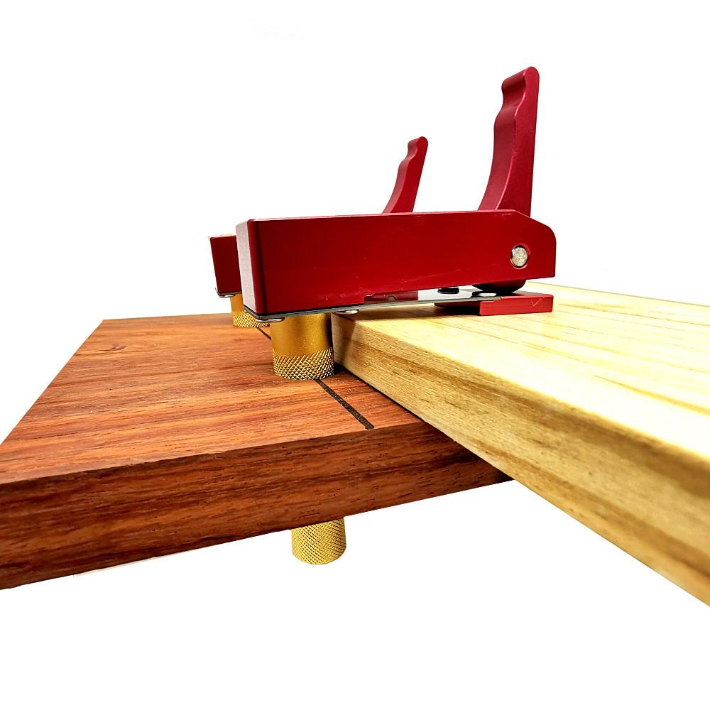 Aluminum Alloy Woodworking MFT Table Hold Down Clamp Woodworking Desktop Presser Quick Acting Fixed Clip