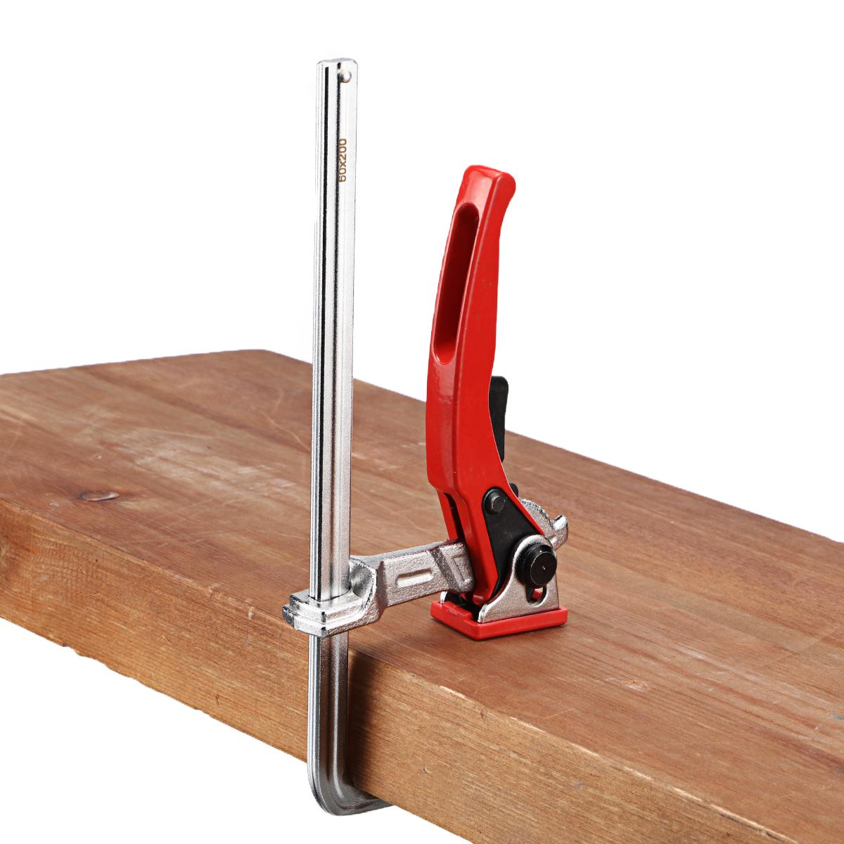 Quick Ratchet Track Saw Guide Rail Clamp MFT Clamp for MFT Table and Guide Rail System 200x60/300x60mm Suitable for Festool