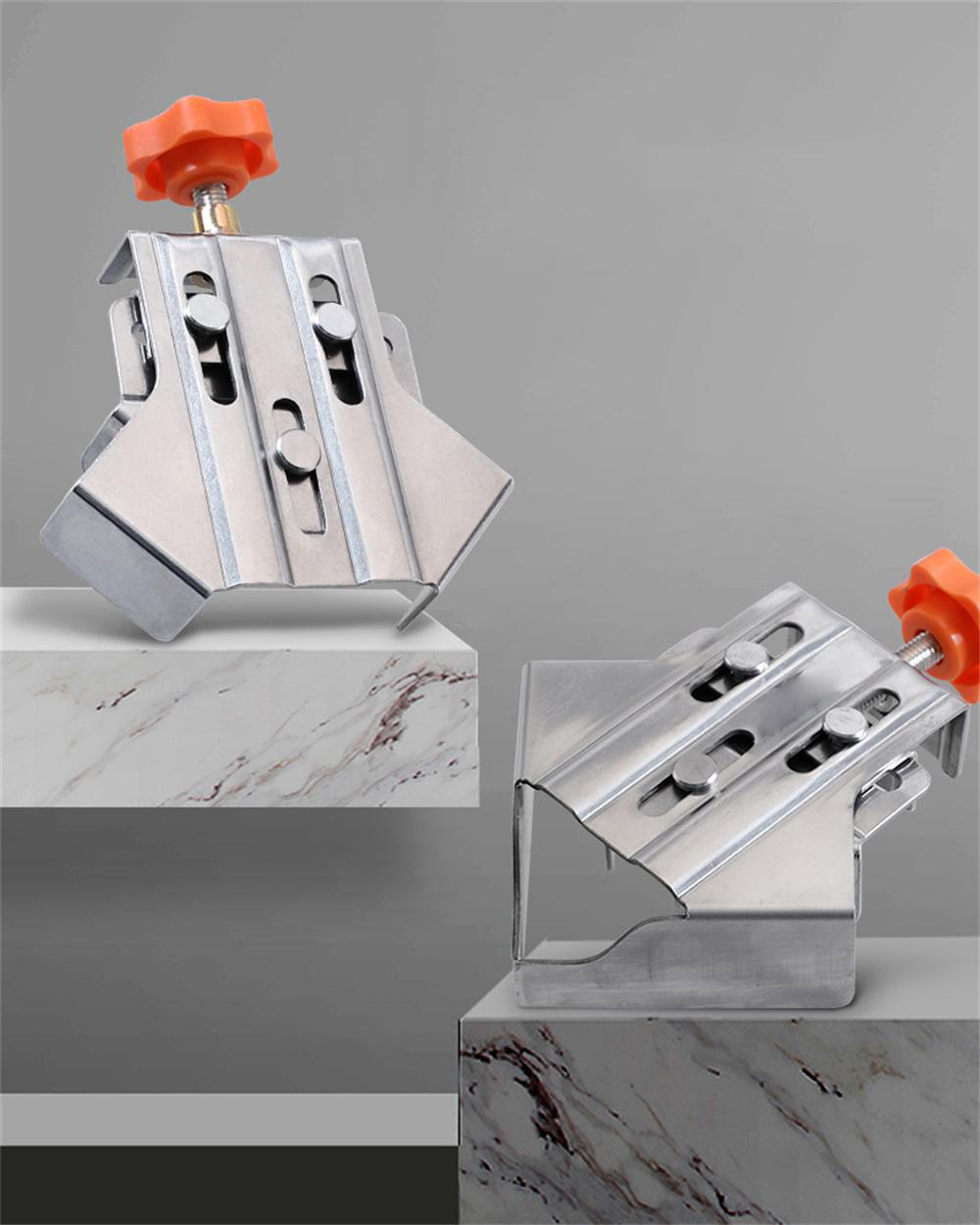 Right Angle Clamp Woodworking Premium Adjustable Clamp for T-L Joints 16mm~35mm Clamping Range Versatile Tool for Precise Joinery