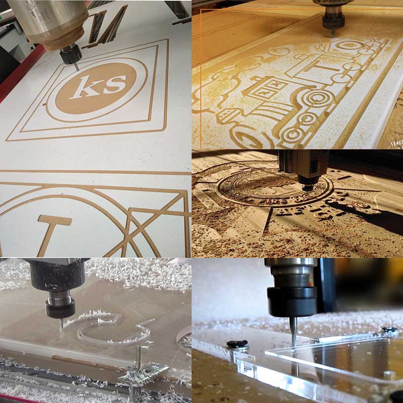 4 x 8 ft CNC Router 5HP  for Woodwork Furniture 3D Carving Machine with Vacuum Table
