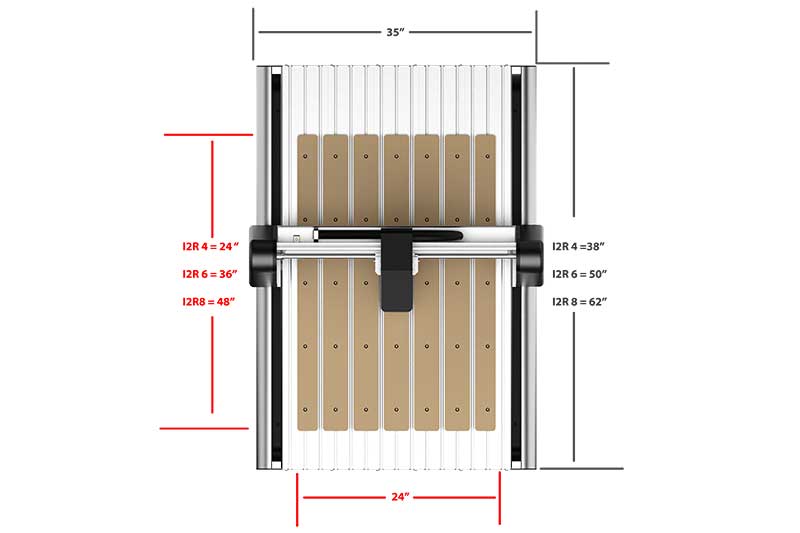 i2R CNC - B Series CNC - B23 - 1HP Spindle Medium 2' X 3' - 110 V - Unit Only