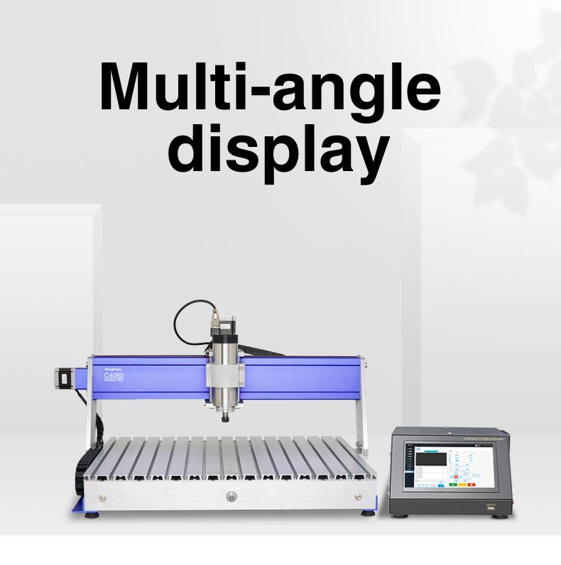 Socoje C4060 15.7' X23.6'  BenchTop CNC Router For Aluminum Wood Deskt