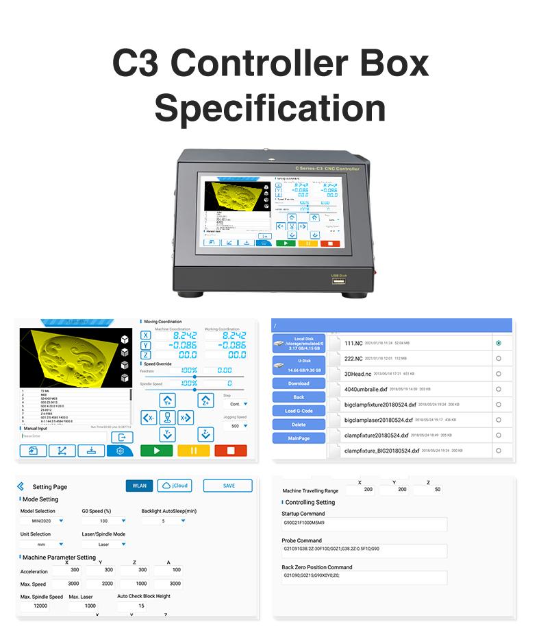 Socoje C4060 16' X24'  BenchTop CNC Router For Aluminum Wood Engraving