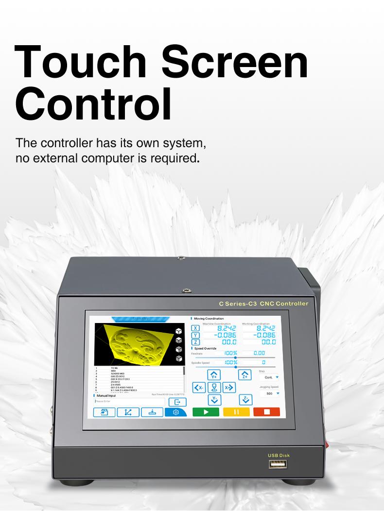 Socoje C4060 16' X24'  BenchTop CNC Router For Aluminum Wood Engraving