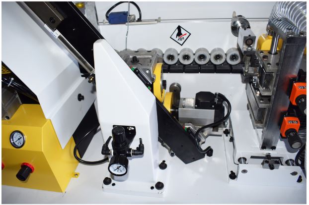 Automatic linear edge banding machine Thickness 0.5-3.0 mm 1PH 220V