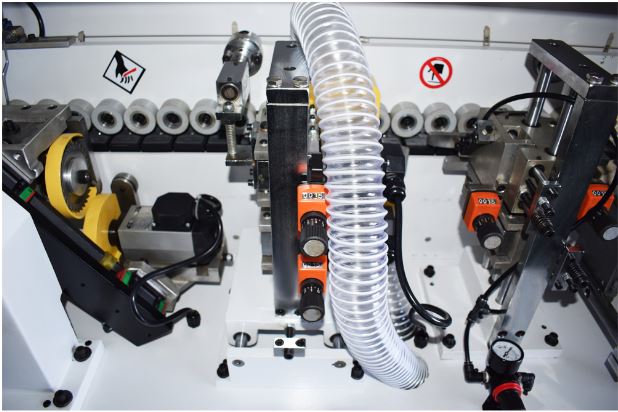 Automatic linear edge banding machine Thickness 0.5-3.0 mm 1PH 220V