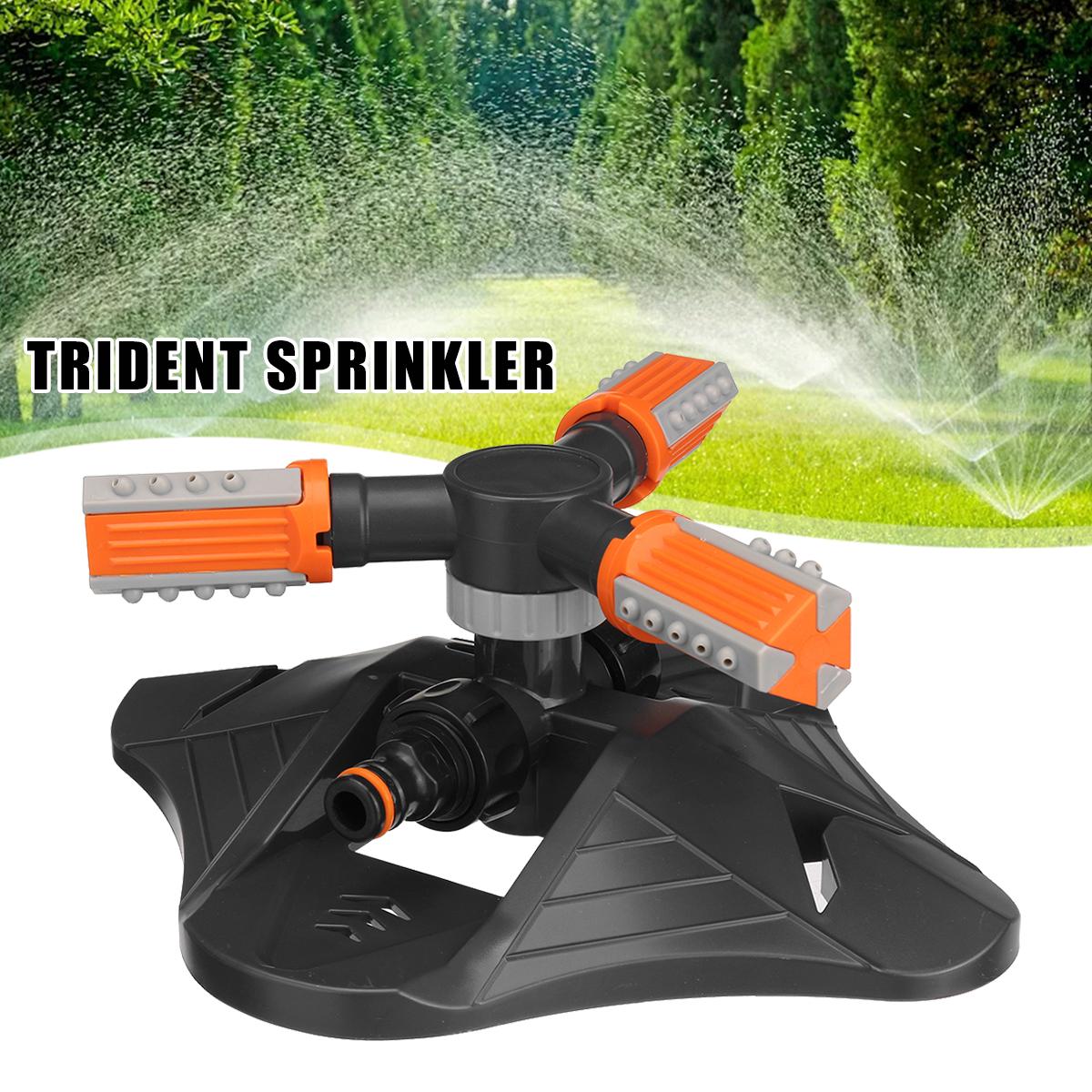 Adjustable Watering Sprinkler Gardon Irrigation Lawn Sprinkler Nozzle 360 Degree Rotation