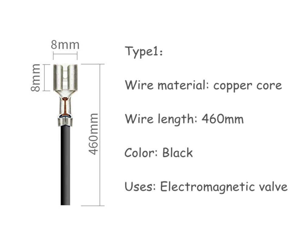 Mini Connector Plug With Wires Cables Wire Terminal Block DC Plug Connector