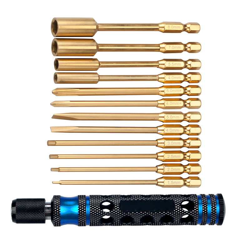 13in1 Hex Nut Phillips Flat Screwdriverfor RC Car helicopter FPV