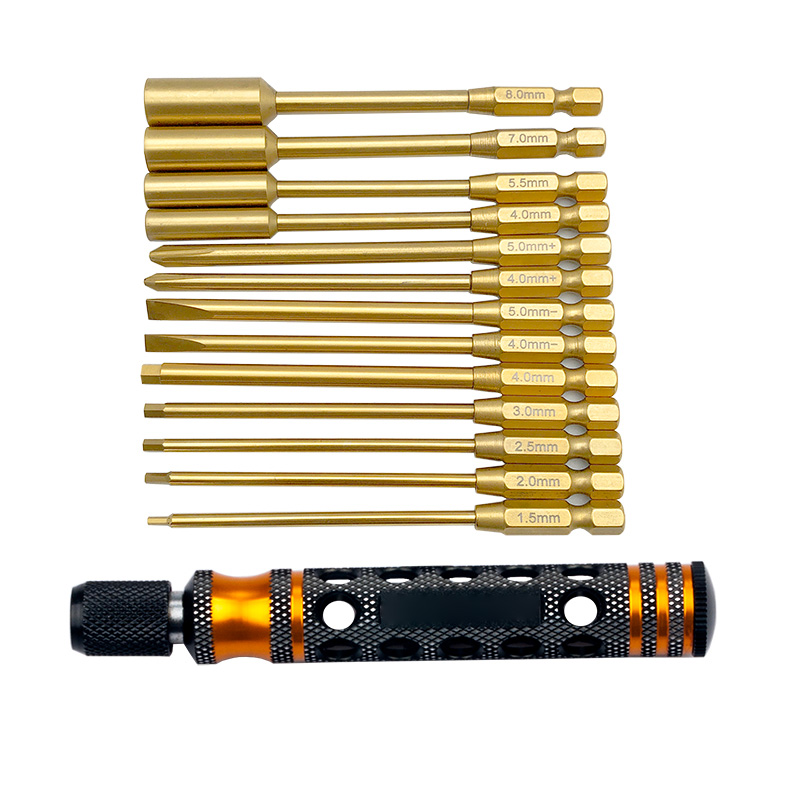 14in1 Hex Nut Phillips Flat Screwdriverfor RC Car helicopter FPV