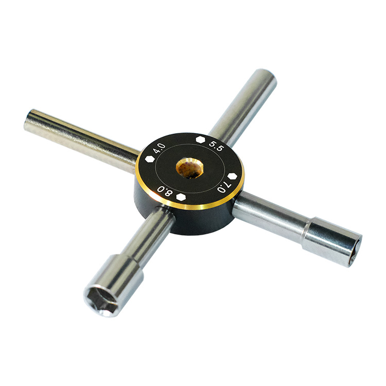 4.0/5.5/7.0/8.0mm Hex Socket Wrench Spanner Nut Key Stainless Steel