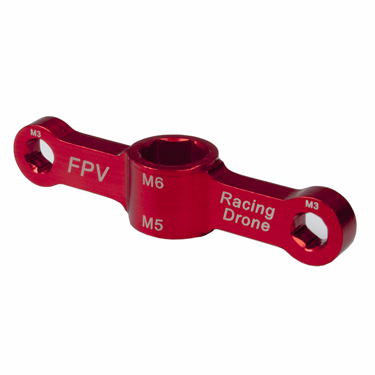 Alum D2204 D2205 Brushless Motor Cap Quick Release Wrench Tool for M3/M5/M6 Lock Nuts