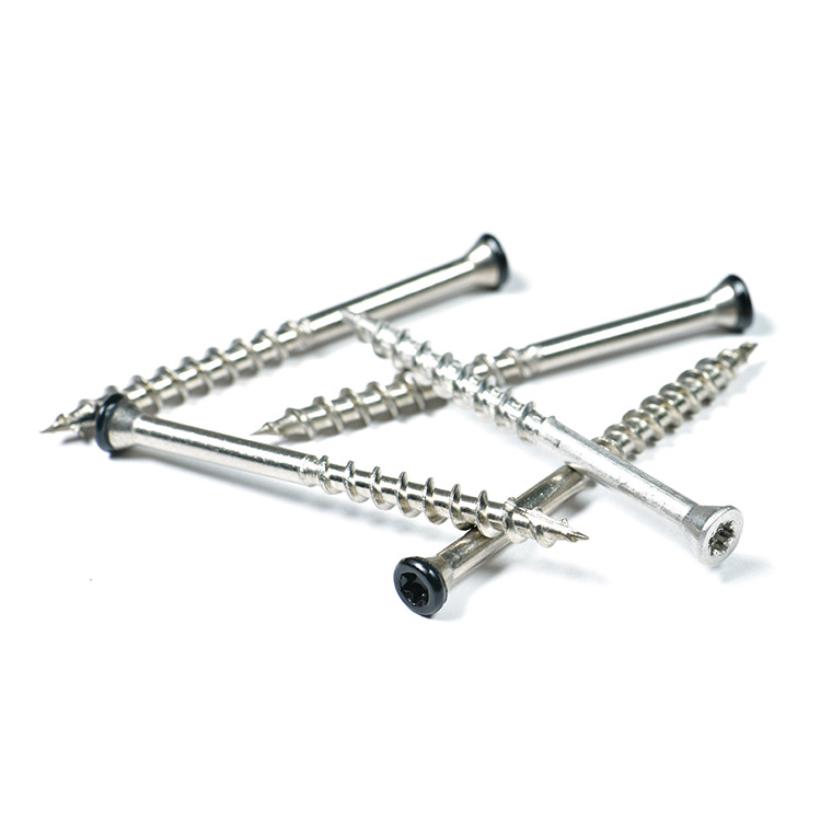 #7 Stainless Steel Small CSK Head Torx Trim Head Screw Deck Screw Type 17 Wood Screws