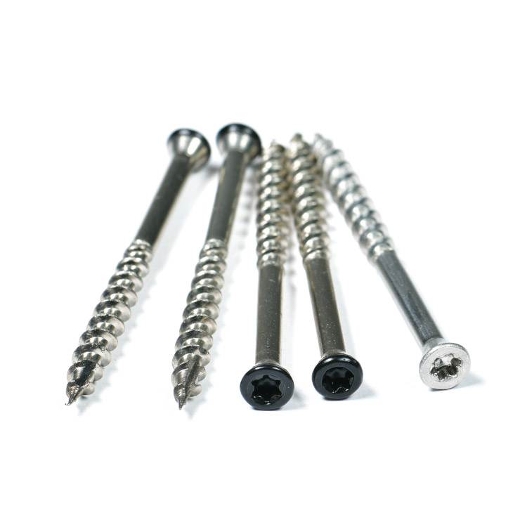 #7 Stainless Steel Small CSK Head Torx Trim Head Screw Deck Screw Type 17 Wood Screws