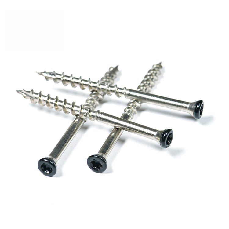 #7 Stainless Steel Small CSK Head Torx Trim Head Screw Deck Screw Type 17 Wood Screws
