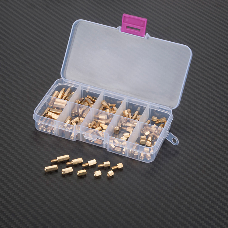 Brass Hex Spacer Set 5~12mm (M3) 150pcs