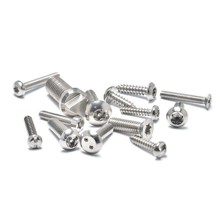 China Factory SS304 316 Fastener for License Plates Security Anti-theft Screw