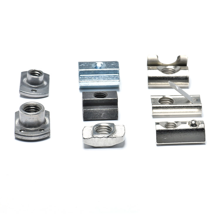 M6 Steel Two Holes Slab Base Weld T-Nuts