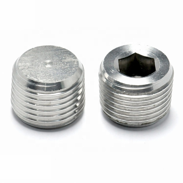Stainless Steel 304 316 Anti Rust DIN913 Flat Point Hex Socket Grub Screws