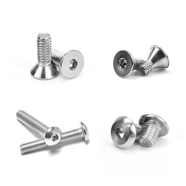 Supply Socket Screws DIN912 DIN7984 DIN7991 ISO7380 Socket Head Screw