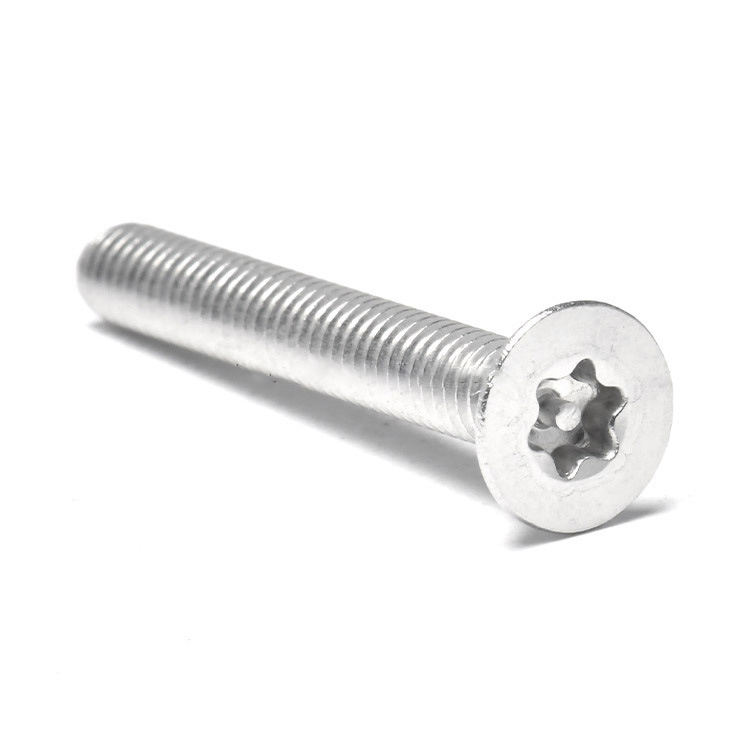 Supply Stainless Steel SS304 SS316 Countersunk Head Torx Screw Machine Screw With Pin