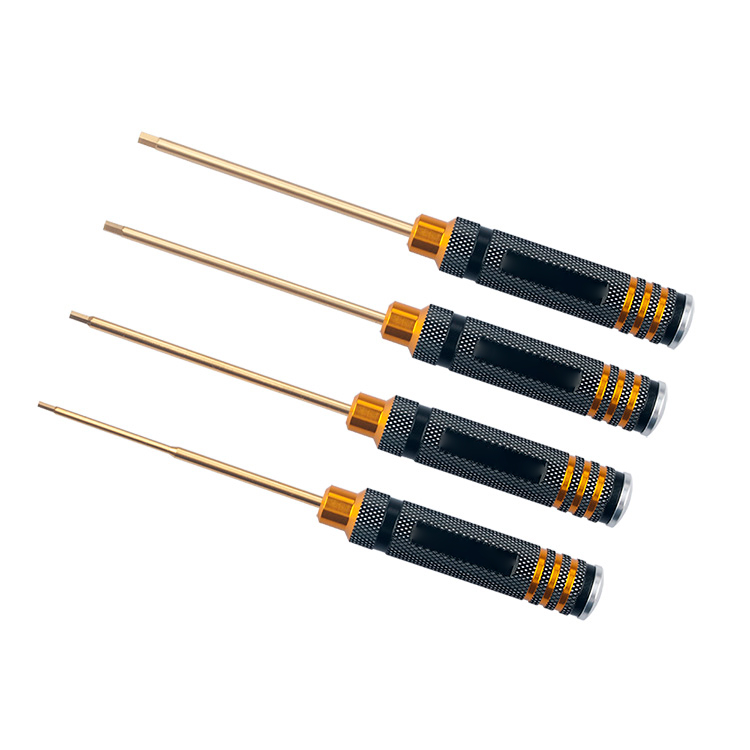 Titanium 0.9 / 1.27 / 1.3 / 1.5 / 1.65 / 2.0 / 2.5 / 3.0 / 4.0mm Hex Screwdriver Bit Repairing Tool For RC models
