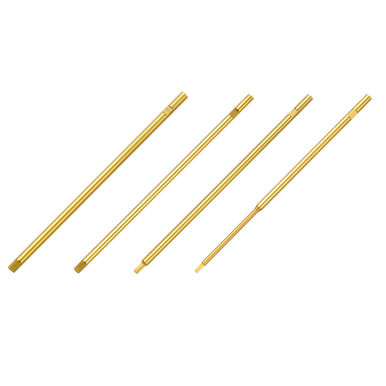 Titanium Hex Driver Bits 1.5,2.0,2.5,3.0mm