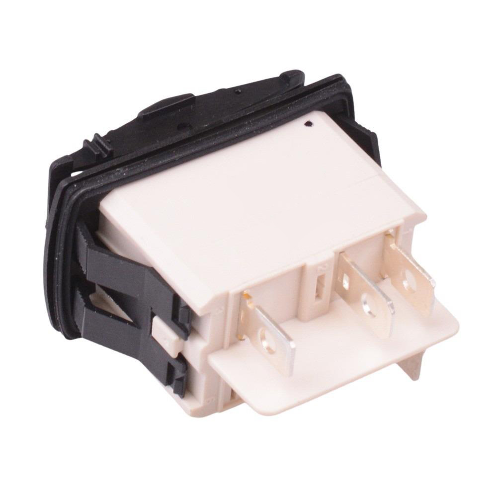 KR382AKDXA On-Off-(On) Auto Rocker Switch Red 12V illuminated SPDT IP68