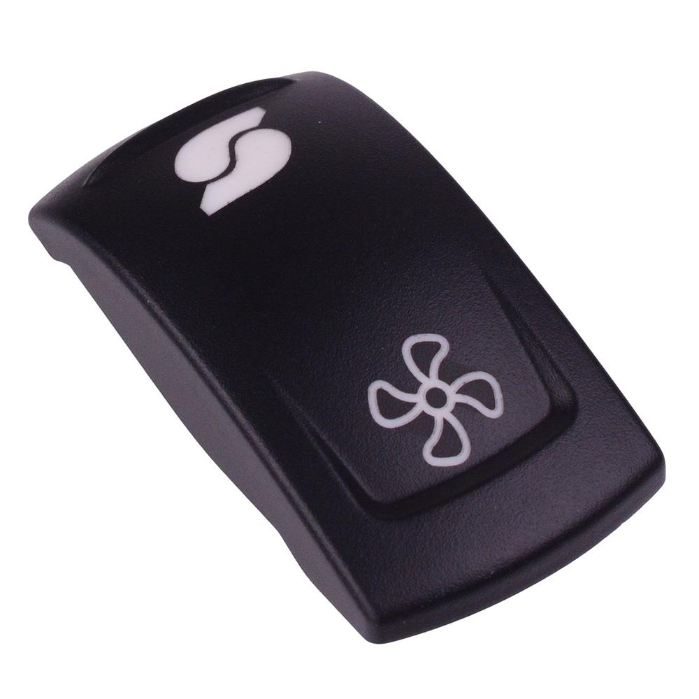 KRR22NB5XX23 Fan Symbol Rocker Switch Actuator for KR Series