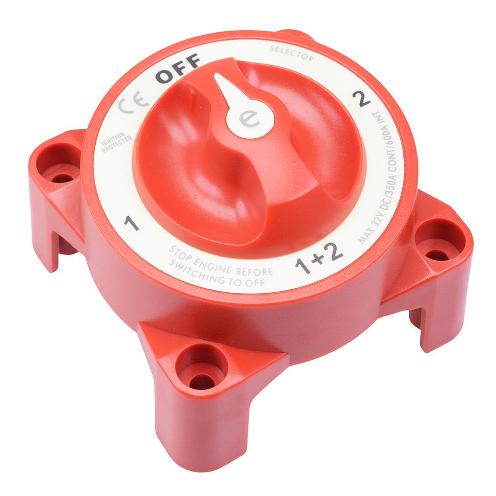 Surface Mount Changeover Battery Isolator Switch W/AFD 350A 32VDC