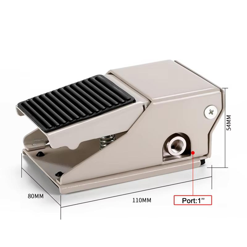 Foot Switches 4 Way 2 Position 3/2 Pneumatic Foot Pedal Valve