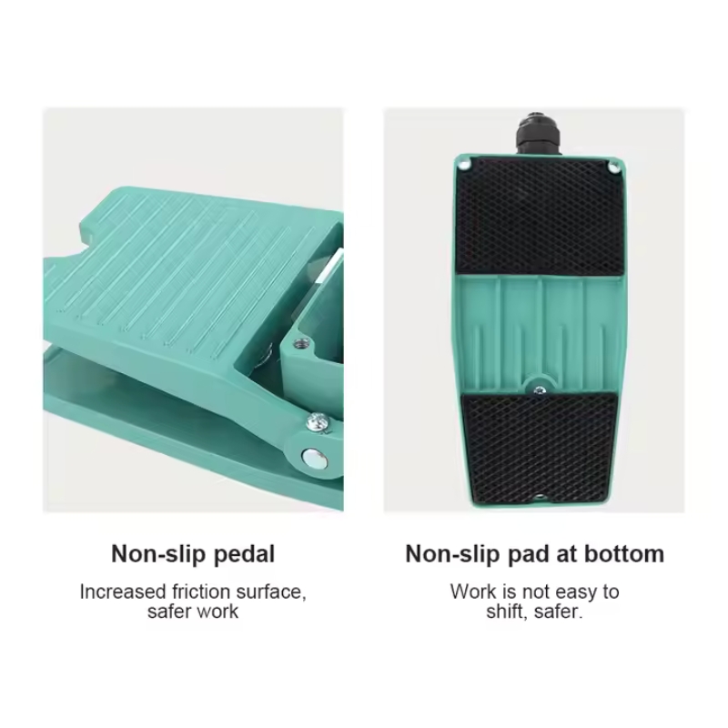 High Quality TFS-402 Foot Switches Metal Housing Material 15A 250V Medical Pedal Switch