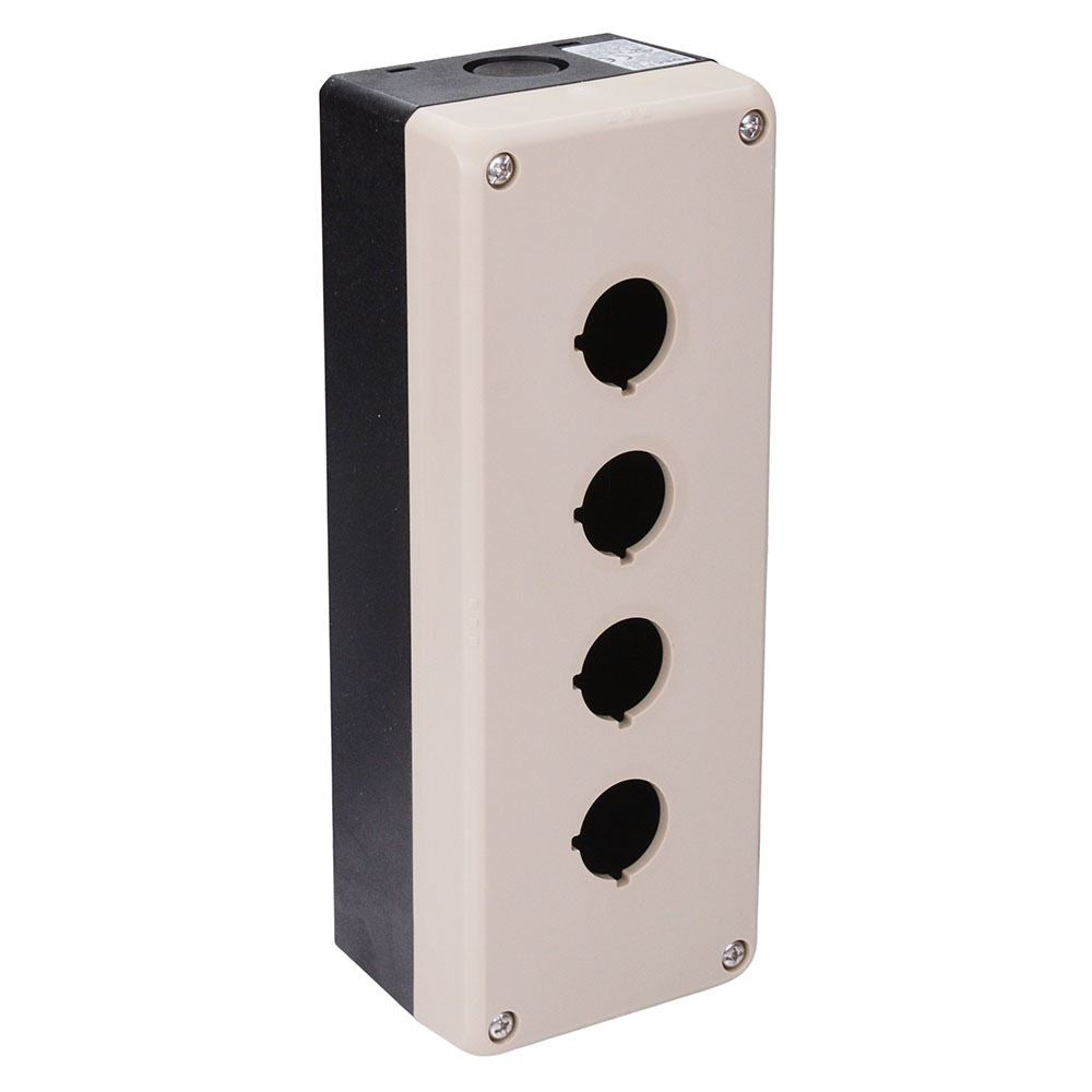 Beige 4 Hole 200mm Control Station Enclosure FB3W-413Z