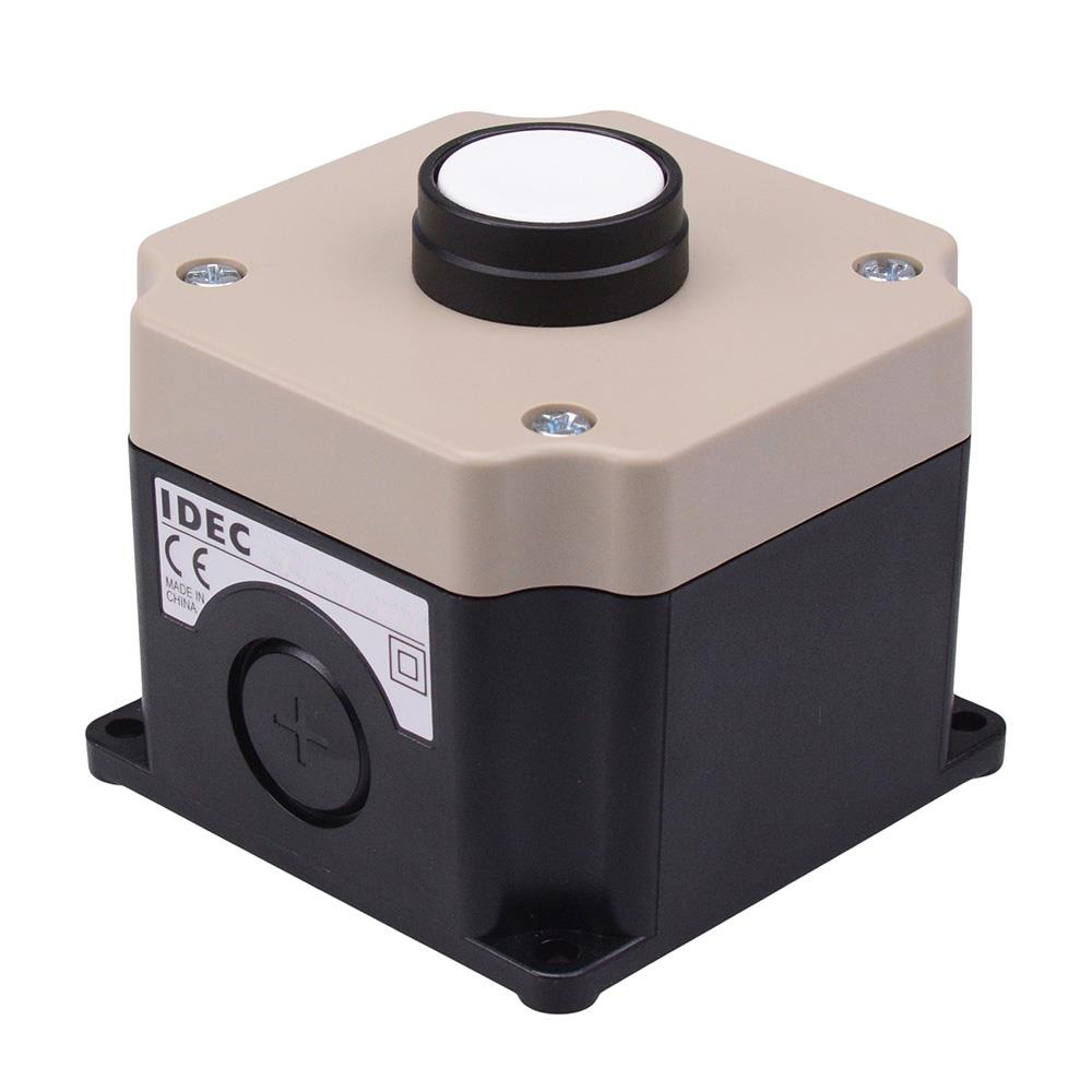 White 22mm Momentary Push Button Switch Control Station 2NO 1NC IP65