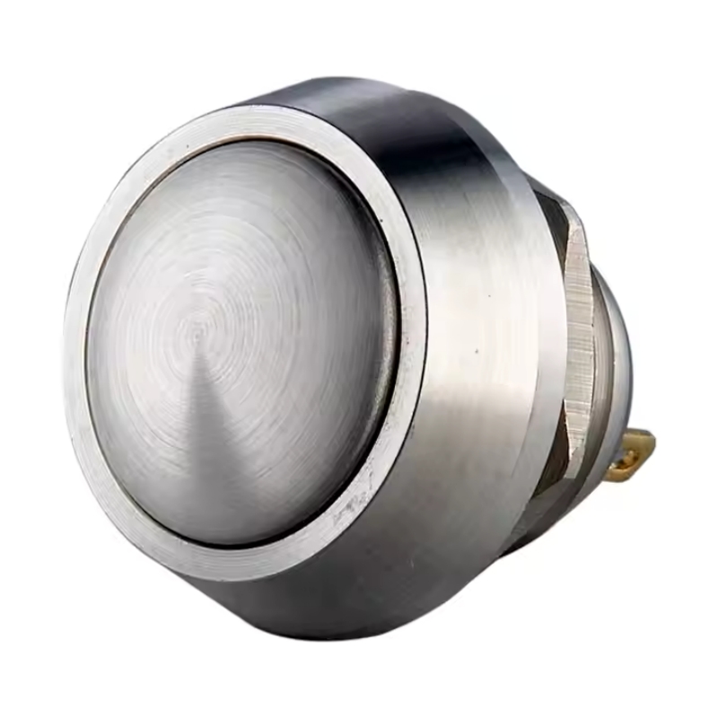 12mm Waterproof Momentary Push Button Emergency Stop Switches Car Start Horn Speaker Bell Metal Switch