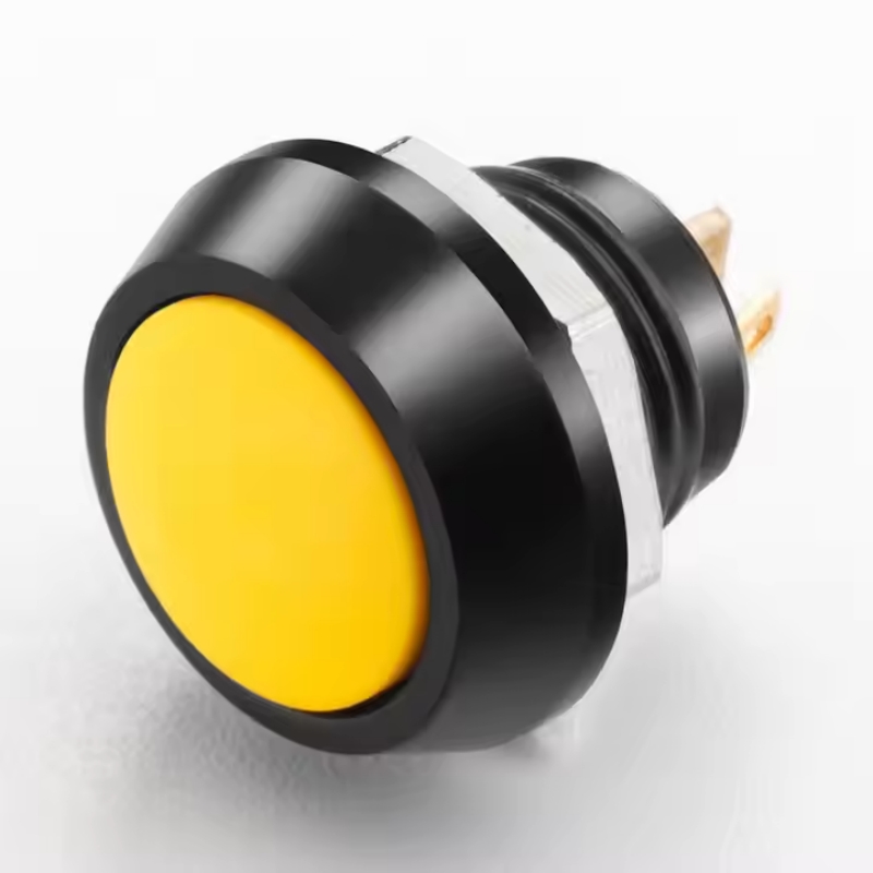 12mm Waterproof Momentary Push Button Emergency Stop Switches Car Start Horn Speaker Bell Metal Switch