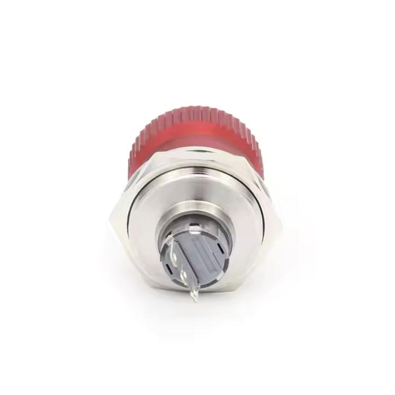 30mm Stainless Steel Emergency Stop Switches 1NO1NC Industrial Production Push Button Switch 220v Control