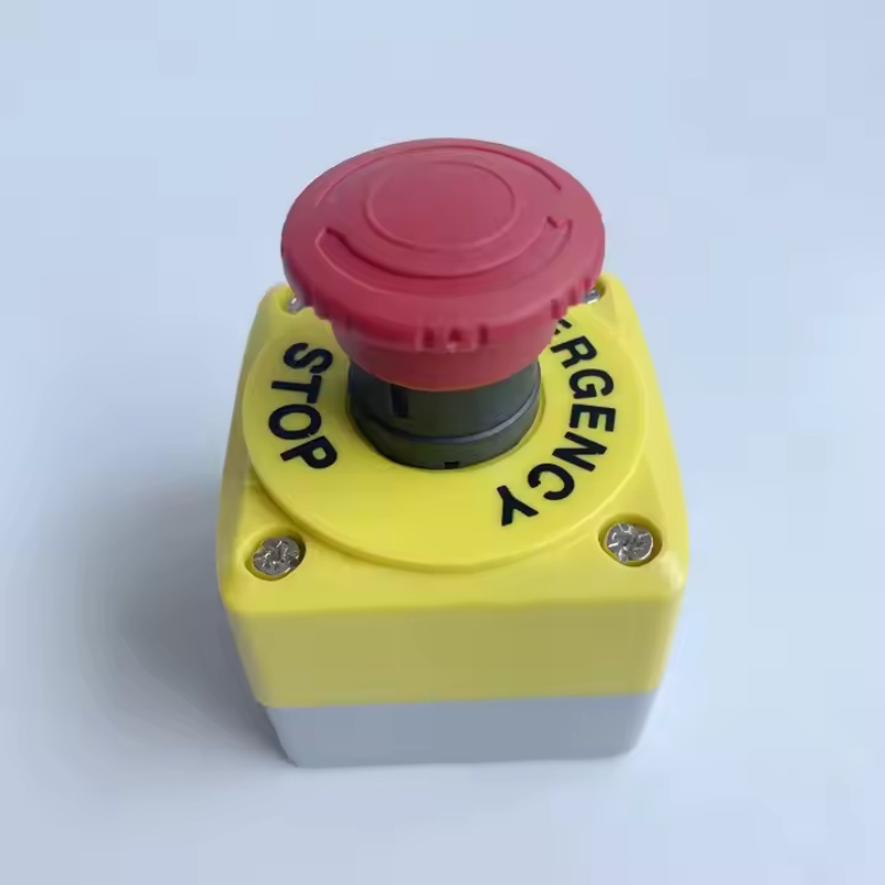 Emergency Stop Switches Push Button Switch XB5-AS542 With Waterproof IP65 Control Box Station
