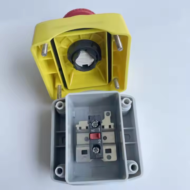 Emergency Stop Switches Push Button Switch XB5-AS542 With Waterproof IP65 Control Box Station