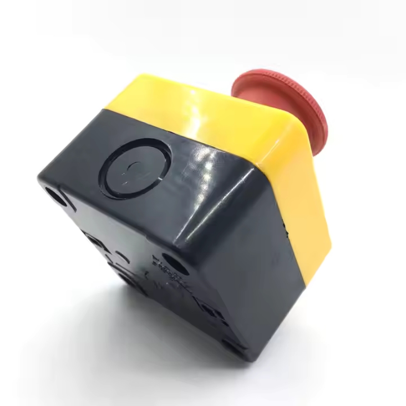 Waterproof Emergency Stop Switches Push Button Switch Control Box NO/NC Red Mushroom Emergency Stop Push Button Switch