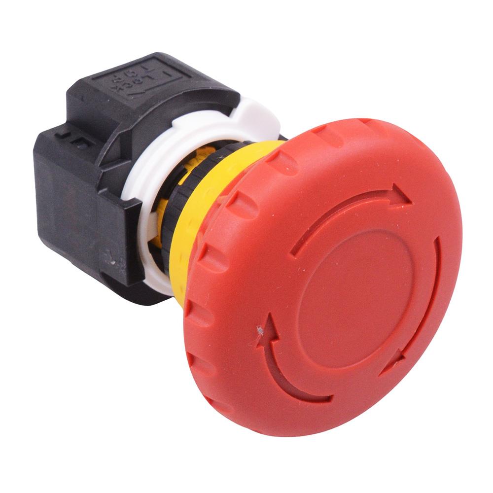 XA1E-BV404R 16mm Emergency Stop Switch 40mm Mushroom 4NC IP65