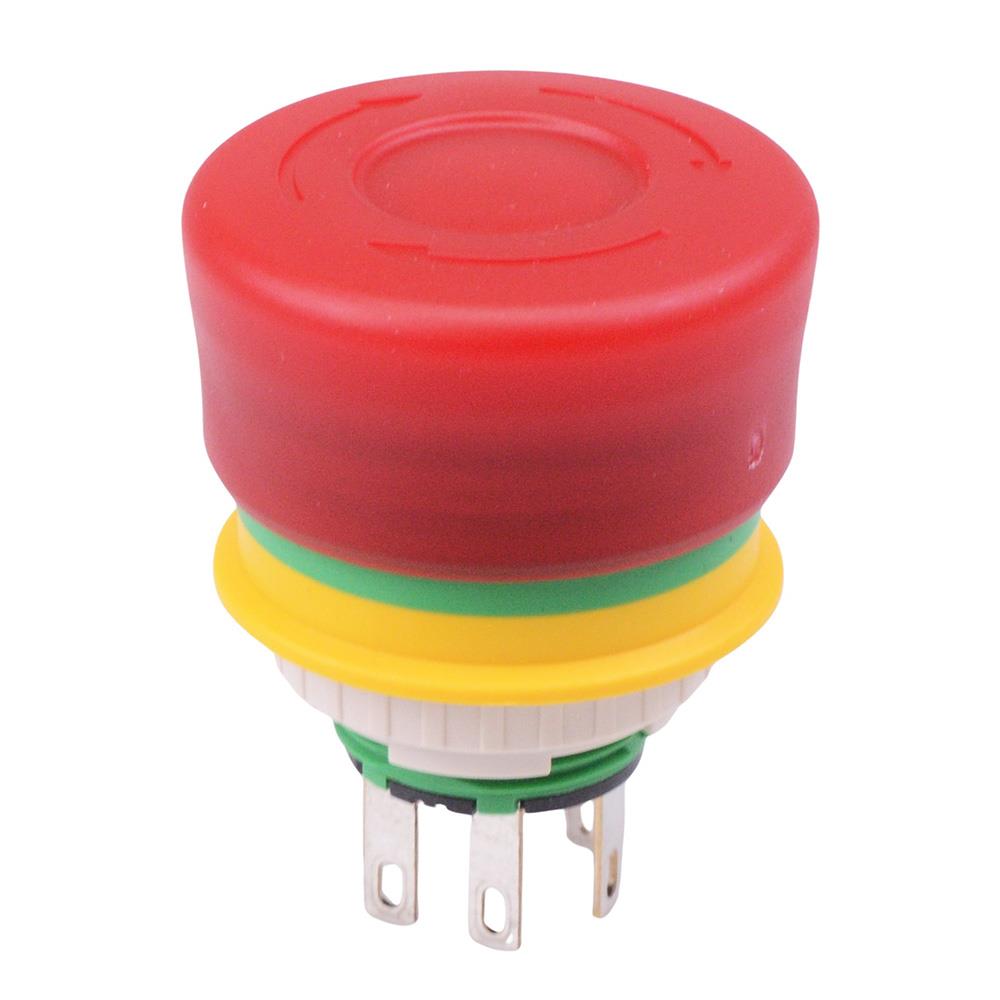 XA1E-LV3SG02Q4TR illuminated Unibody 16mm Emergency Stop Switch 2NC