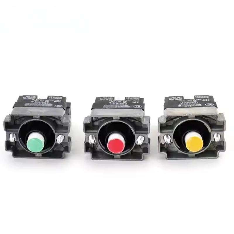 High quality one NO Yellow light Industrial push button Switches