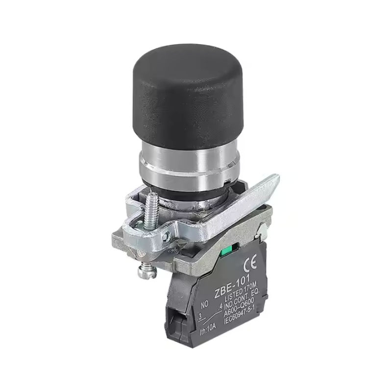 Industrial push button switch XB4 series plastic push button switch 19mm 22mm 25mm 30mm push button