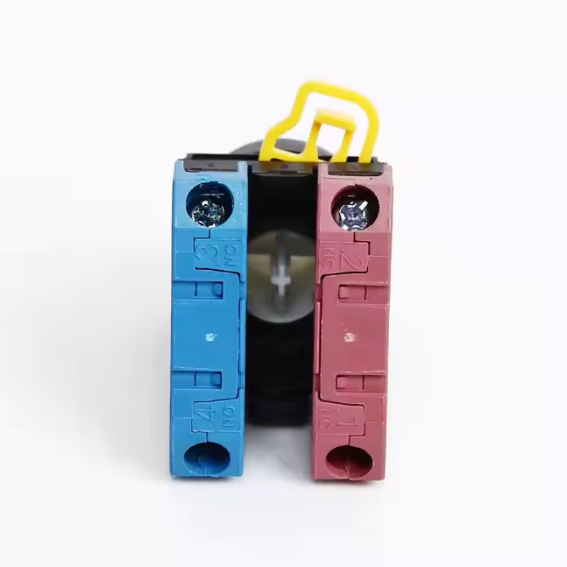 Industrial Push Button Switches Plastic off-on Momentary Latching Industrial Pushbutton Switch