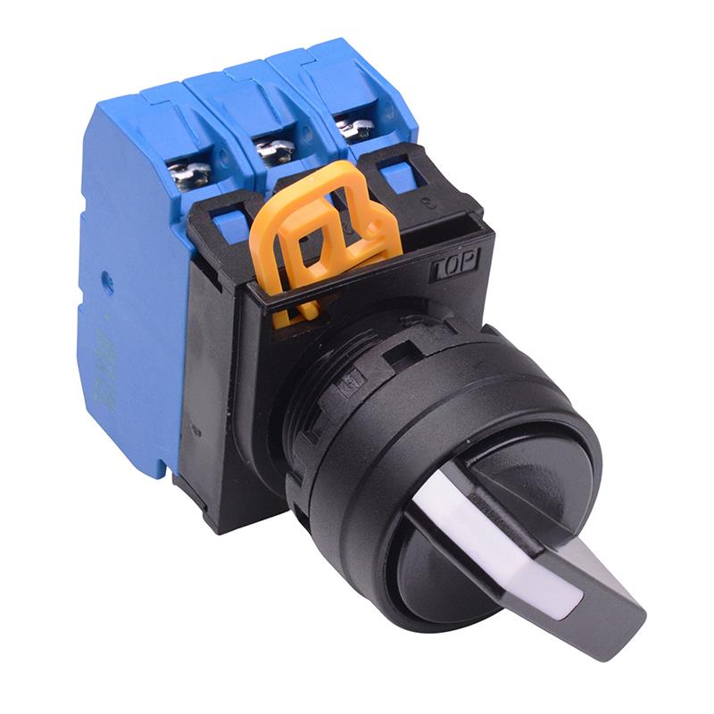 22mm 2 Position Maintained Selector Switch 3NO IP65 YW1S-2E30